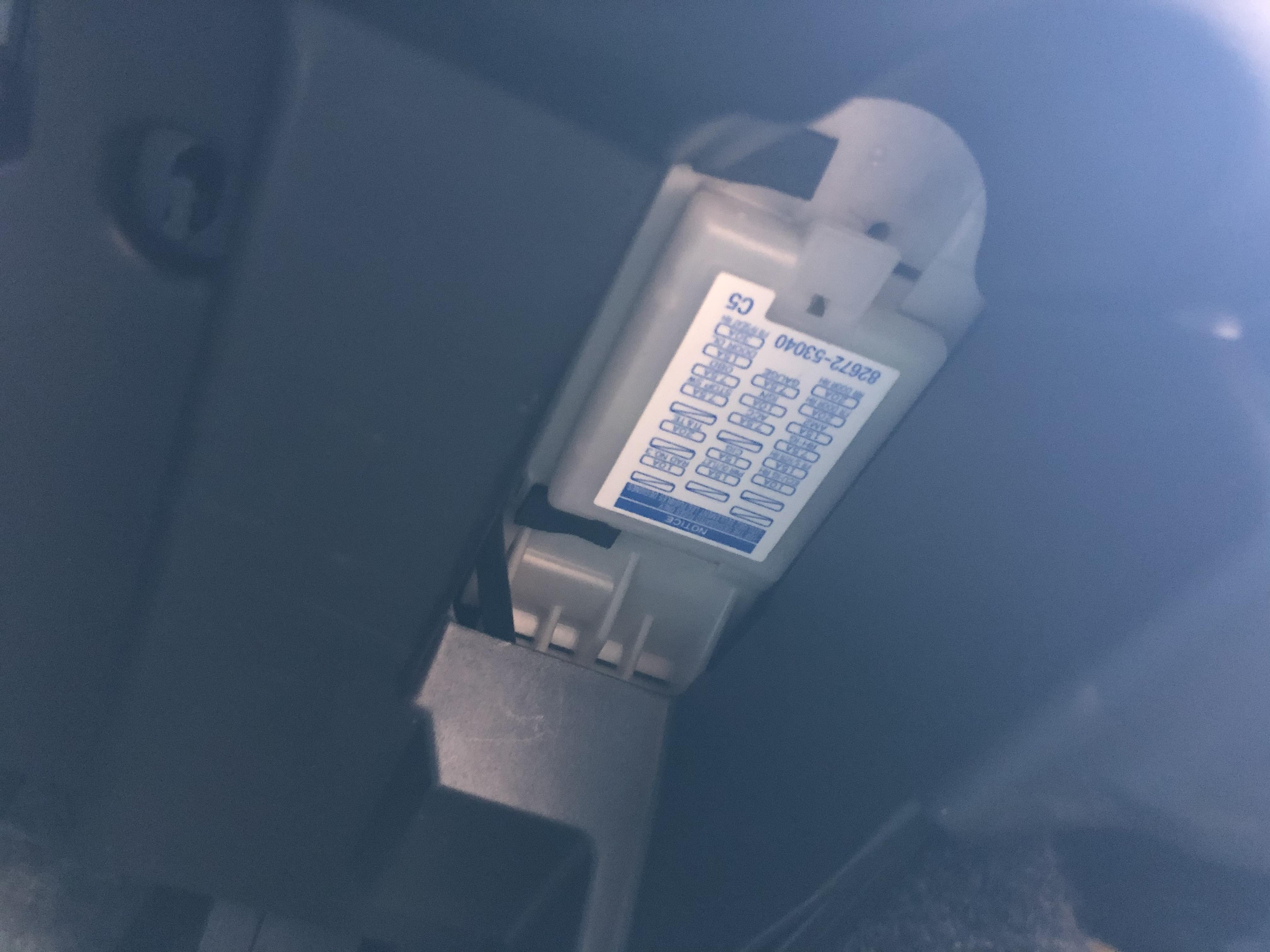 2007 lexus is250 cigarette lighter fuse Genuine Lexus IS250 Fuse Where exactly is the fuse
